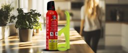 Green Cell Safe SET Hasicí sprej 750 RED + držák 75F