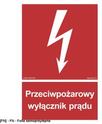 TD Systems BB012 - Przeciwpożarowy wyłącznik prądu 100x148