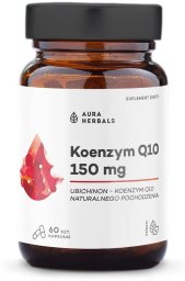 Aura Herbals Aura Herbals Koenzym Q10 suplement diety 60 kapsułek 150mg