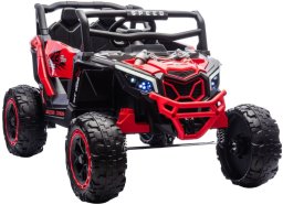 Super-Toys Pojazd na akumulator M2 czerwony 4x4 (27005)