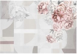 Fototapeta Winylowa Kwiaty 3D Do Sypialni Salonu 416x254