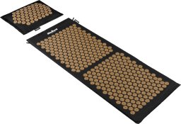 Rebel Mata zdrowotna ECO* z kolcami do akupresury z poduszką, 110x42cm, XL, szare kolce, Active