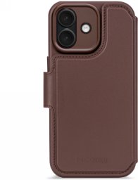Elmarc Decoded Leather Detachable Wallet - skórzana obudowa ochronna do iPhone 17 kompatybilna z MagSafe (czekoladowy brown)