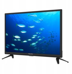 Telewizor Kruger&Matz 24" HD DVB-T2 H.265 HEVC 230/12V