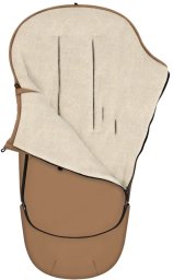 Zaffiro - Regulowany wełniany śpiwór EverGrow Aspen 0-36m - Toffee U