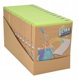 Listki do Mycia Podłóg ULTRA CLEAN 12 szt. Rozpuszczalne Zapachowe