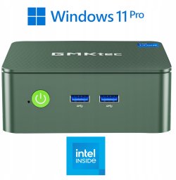 Mini PC GMKtec G3 PLUS Intel N150 16GB RAM + 512GB SSD WIN 11 Pro