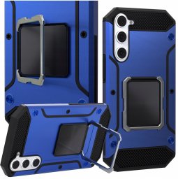Hello Case Etui Pancerne do Samsung Galaxy S23 (Niebieskie, Plecki, Armor, Ring, Case)