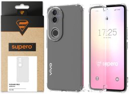 SUPERO Etui do Vivo V50 Flexair Pro Supero Magsafe, przezroczyste