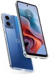 SUPERO Etui Flexair Pro do Motorola Moto G34 5G, Przezroczysty