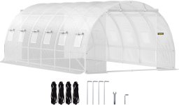 Szklarnia ogrodowa tunel foliowy 6,1x 3x2,1 m