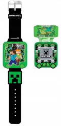 Zegarek Edukacyjny Dla Dziecka Dzieci Minecraft Stoper Budzik Gry / Min4148