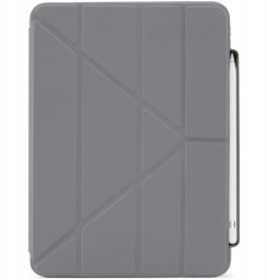 Etui na tablet Pipetto Origami No3 Pencil Case, grey - iPad (A16) / iPad (2022)