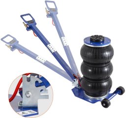 Podnośnik Pneumatyczny Niebieski 3T 140 - 450 mm