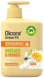 Dicora Urban Fit Mydło do rąk Mango Awocado 500ml