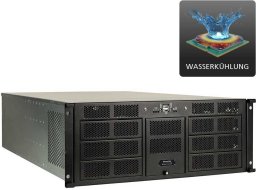 bluechip BUSINESSline Workstation WS1310R AMD Ryzen™ Threadripper™ 7960X 32 GB DDR5-SDRAM 500 GB SSD NVIDIA Quadro RTX A4000 Windows 11 Pro Podwozie montowane w stelażu Stanowisko Czarny