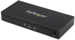 Adapter AV StarTech StarTech.com VID2HDCON2 S-Video oder Composite zu HDMI Konverter mit Audio (720p, NTSC & PAL, HDMI Upscaler, Mac & Windows) - Videokonverter - Composite Video, S-video - HDMI - Schwarz