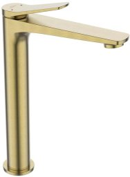 Bateria umywalkowa Invena HIGH WASHBASIN MIXER NESTOS BRUSHED GOLD