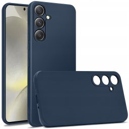 krainaGSM Etui do Samsung Galaxy S24 CASE MATT PLECKI MATOWE SOFT + SZKŁO 9H