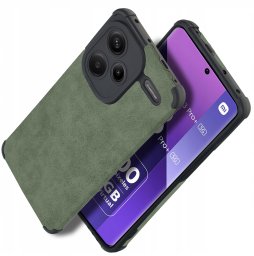 krainaGSM Etui do Xiaomi Redmi Note 13 Pro+ Plus 5G silikonowe SKÓRZANE VINTAGE CASE