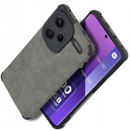 krainaGSM Etui do Xiaomi Redmi Note 13 Pro+ Plus 5G silikonowe SKÓRZANE VINTAGE CASE