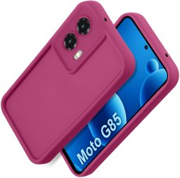 krainaGSM Etui do Motorola Moto G85 5G silikonowe MATOWE CASE