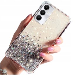 krainaGSM Etui do Samsung Galaxy M55 5G CASE BROKAT + SZKŁO OCHRONNE 9H