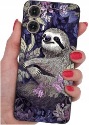 krainaGSM Etui do Motorola Moto G85 5G WZORY |SILIKONOWE MATT CASE