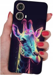 krainaGSM Etui do Motorola Moto G85 5G WZORY |SILIKONOWE MATT CASE