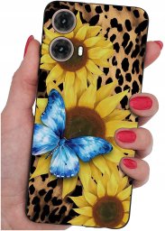 krainaGSM Etui do Motorola Moto G85 5G WZORY |SILIKONOWE MATT CASE
