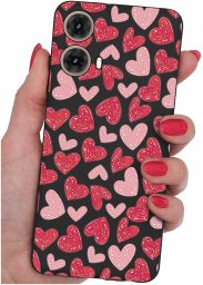 krainaGSM Etui do Motorola Moto G85 5G WZORY |SILIKONOWE MATT CASE