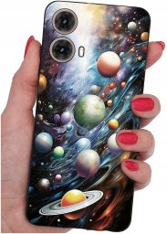 krainaGSM Etui do Motorola Moto G85 5G WZORY |SILIKONOWE MATT CASE