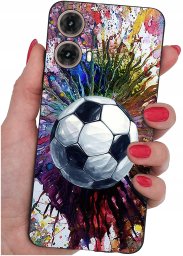 krainaGSM Etui do Motorola Moto G85 5G WZORY |SILIKONOWE MATT CASE