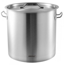 Garnek Gastronomiczny Z Pokrywą Stalową 33l Kinghoff Kh-1964