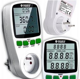 PRECYZYJNY MIERNIK LICZNIK ENERGII ELEKTRYCZNEJ WOLTOMIERZ WATOMIERZ