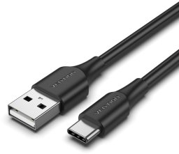 Kabel USB Vention USB-A - USB-C 1.5 m Czarny (CTHBG)