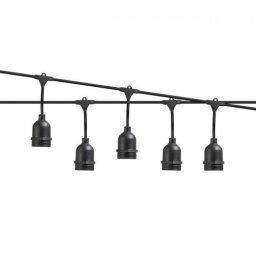 Girlanda LED 24V 15m 15x E27