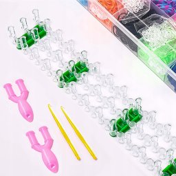 Gumki Do Robienia Bransoletek Kreatywny Zestaw Na Prezent Xxl 6800 Sztuk