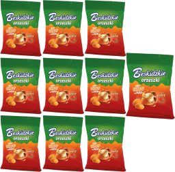 Aksam orzeszki o smaku salsy 70 g x 10 sztuk
