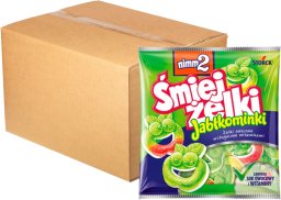 nimm2 Śmiejżelki Jabłkominki Żelki owocowe wzbogacone witaminami 90 g x 24 sztuk