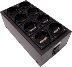 Tomanek TAP8ON+ Listwa zasilająca z filtrami sieci oraz dc blockerem i włącznikiem