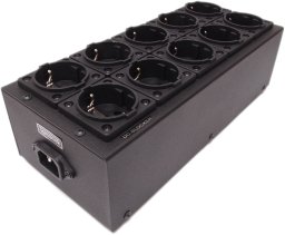 Tomanek TAP10+ z DC Blockerami - listwa zasilająca do sprzętu audio z filtrem oraz dc blockerami