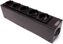 Tomanek TAP5S - listwa zasilająca SLIM jednorzędowa do sprzętu audio z filtrem sieci