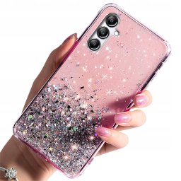 Etui do Samsung Galaxy M34 5G CASE BROKAT PLECKI SILICONE + SZKŁO 9H