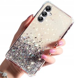 Etui do Samsung Galaxy M34 5G CASE BROKAT PLECKI SILICONE + SZKŁO 9H