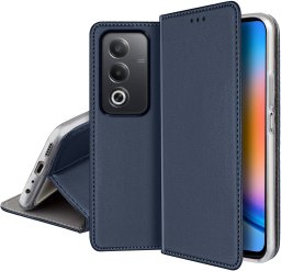 ETUI SKÓRZANE do Oppo A80 5G MAGNETYCZNE BOOK CASE TOKRA SZKŁO 9H
