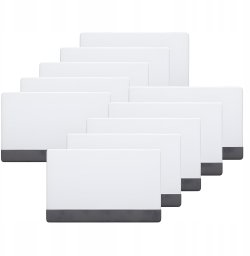 10x Rakla Do Montażu Aplikacji Folii Szkła Na Telefon Tablet Z Filcem Packa