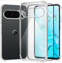 ETUI PANCERNE DO GOOGLE PIXEL 10 / 10 PRO | CASE SILIKON ANTI SHOCK SZKŁO