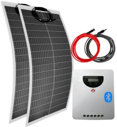 Zestaw solarny elastyczny 300W 12V MPPT