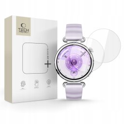 Spigen Szkło hartowane Tech-Protect Glass Fit+ do Huawei Watch GT 6 41mm Clear [2 PACK]